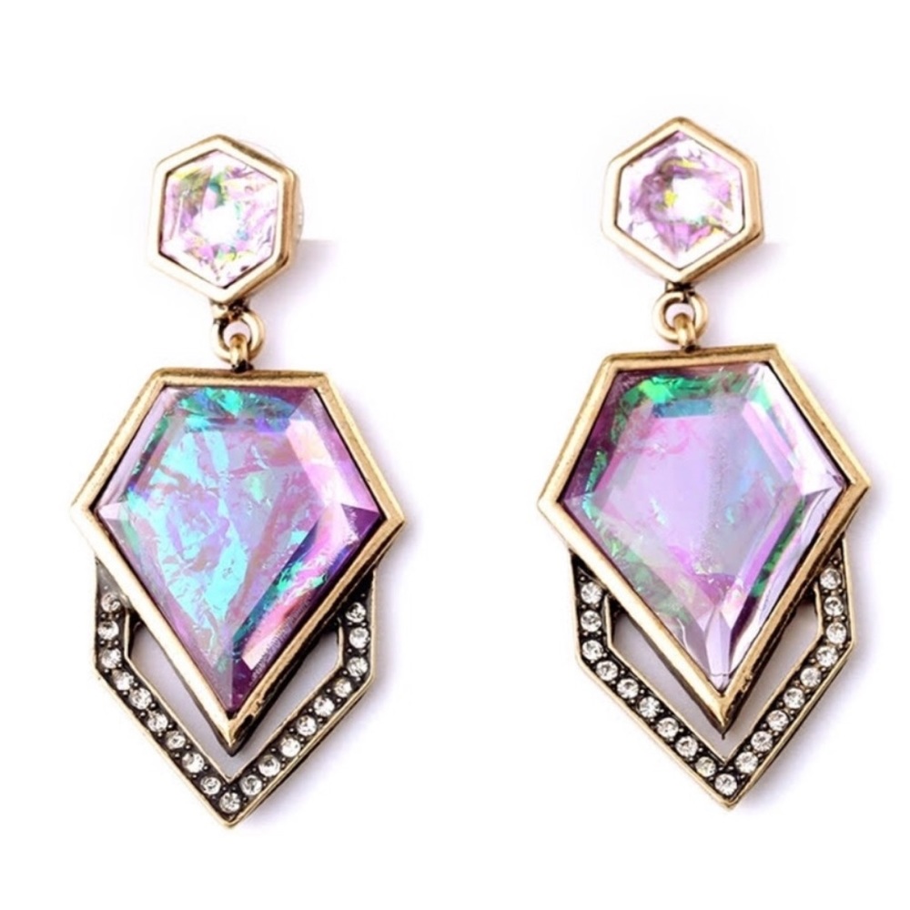 Statement Multicolor Crystal Earring
